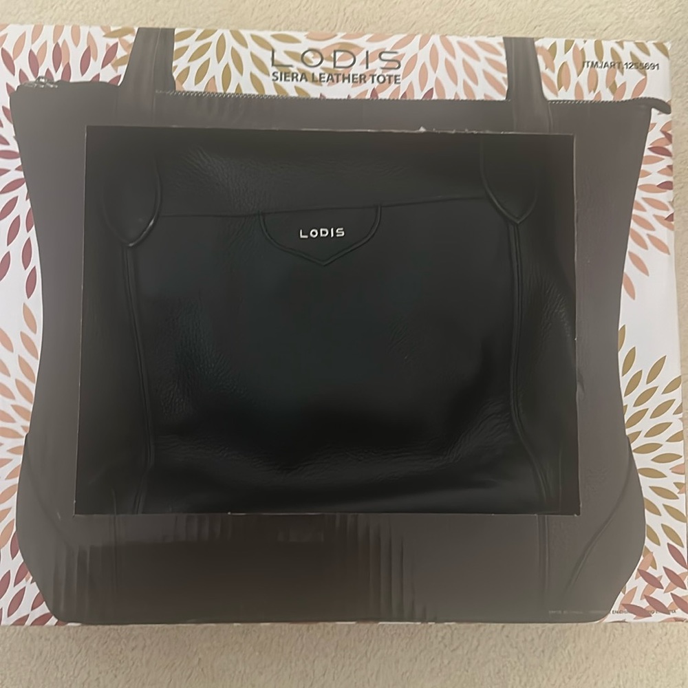 Lodis sierra leather tote